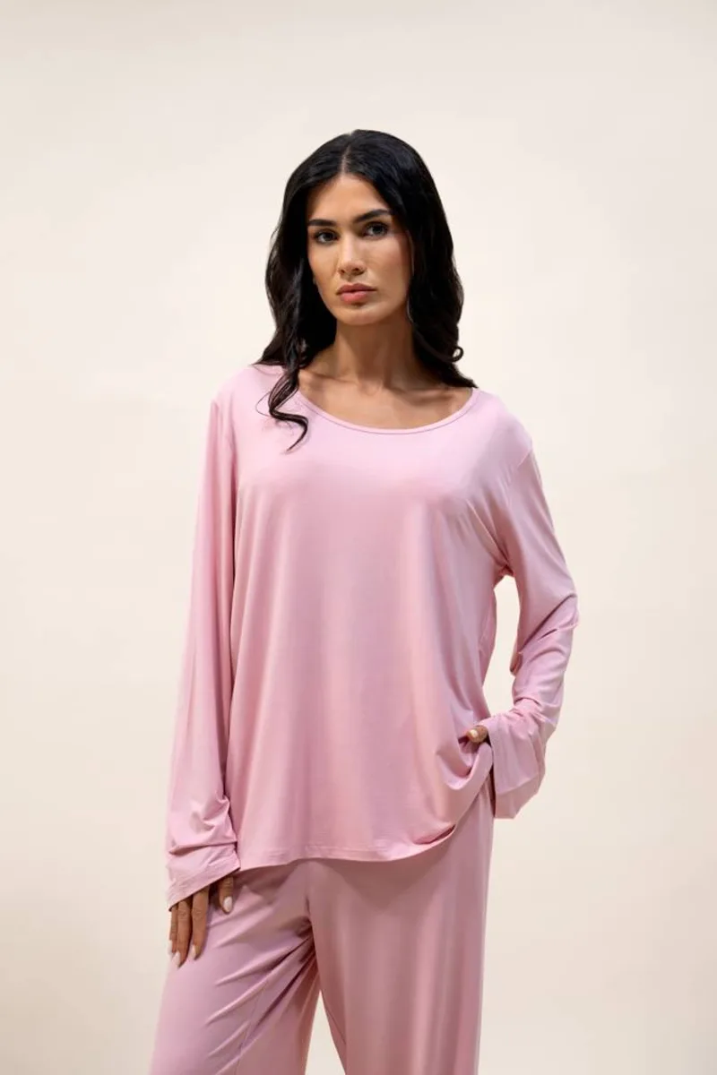 بيجامات طويلة سادة من GOS